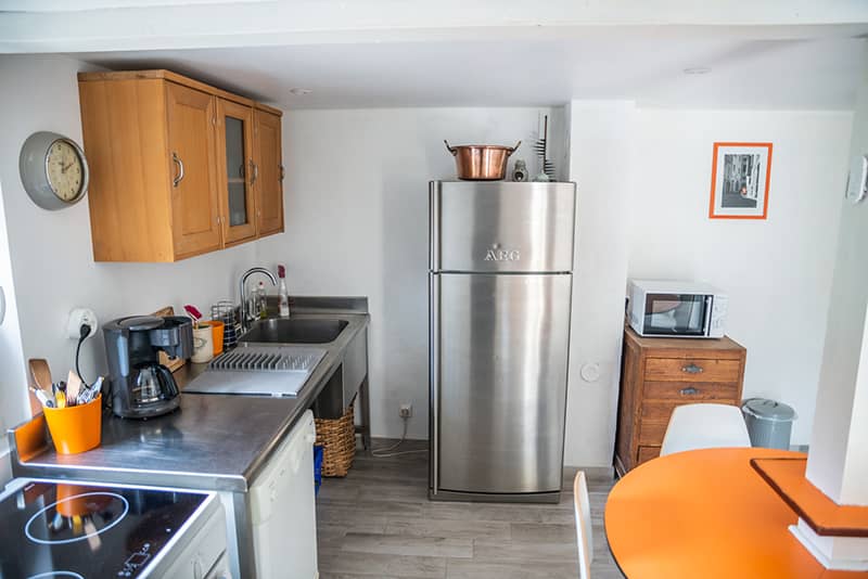 Cuisine équipé d'un logement en location en Auvergne